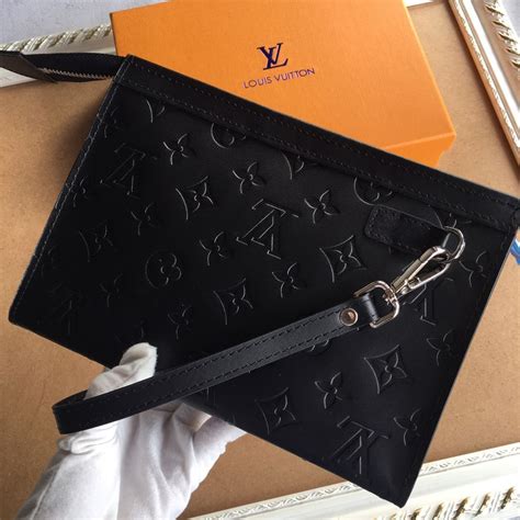 louis vuitton wristlet black|louis vuitton wristlet for women.